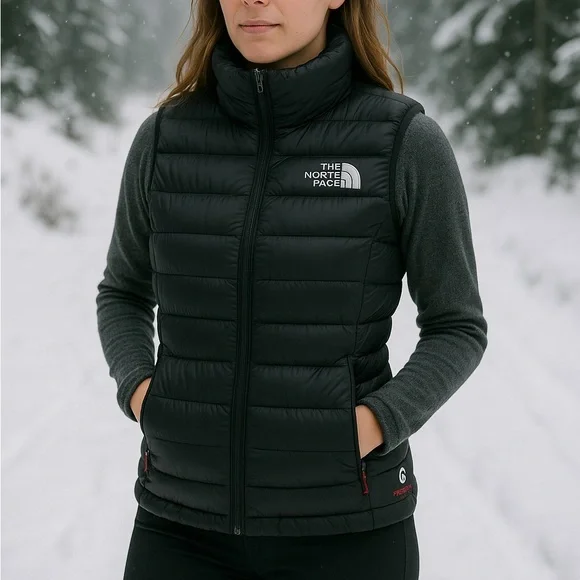 The North Face Summit Series Pertex Quantum Down Vest Women's S Black Puffer - Picture 1 of 13